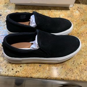 COPY - Steve Madden Gillis - Black Suede Sneakers